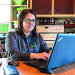 Mélanie Lapointe qui concilie travail, famille et acériculture