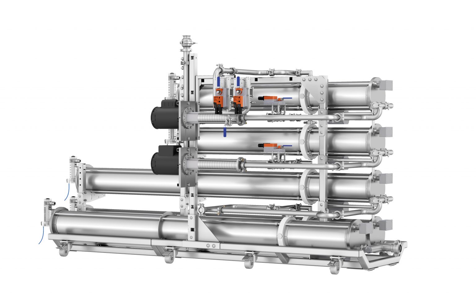 Four lines of reverse osmosis systems, infinite possibilities! Les